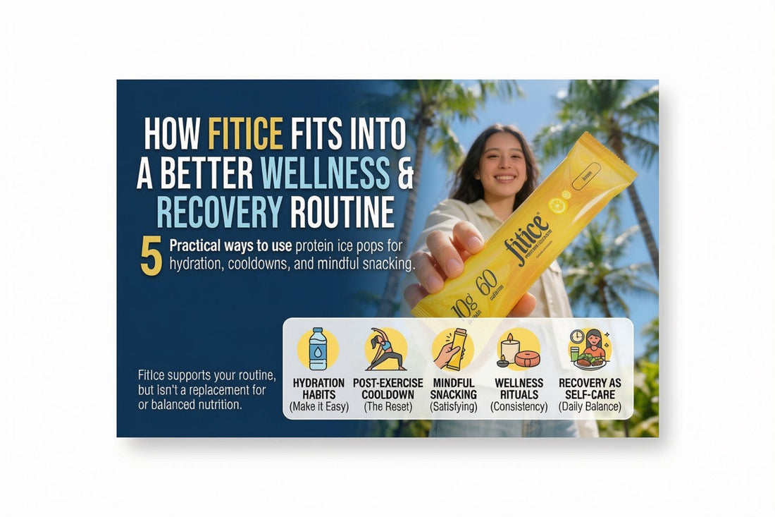 How FitIce Fits Into a Better Wellness and Recovery Routine